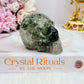 Stunning 6.5cm Garden Quartz | Lodolite Carved Skull