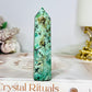 African Turquoise Tower 9cm