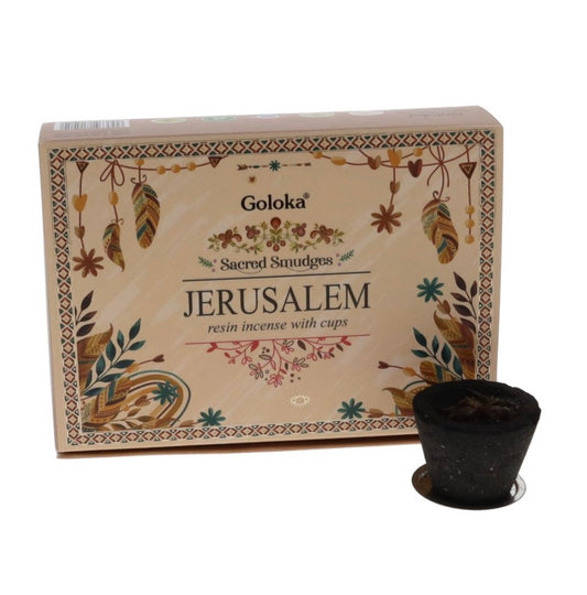 ‘Jerusalem’ Resin Smudge Cups 6 Pack