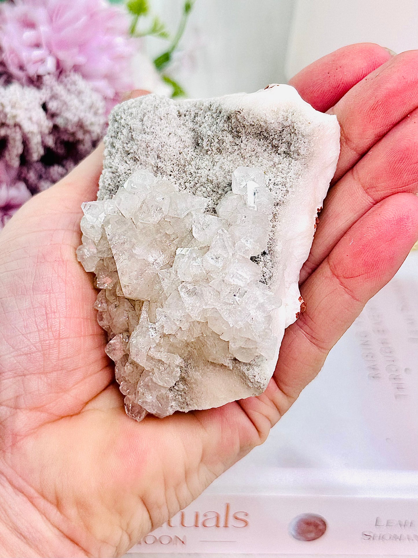 Absolutely Gorgeous Sparkling Natural Apophyllite Cluster