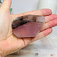 Natural Rose Quartz Freeform with Fern Tree Dentrictic Inclusions 7.5cm
