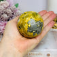 Large Bumblebee Jasper Sphere on Stand 383g