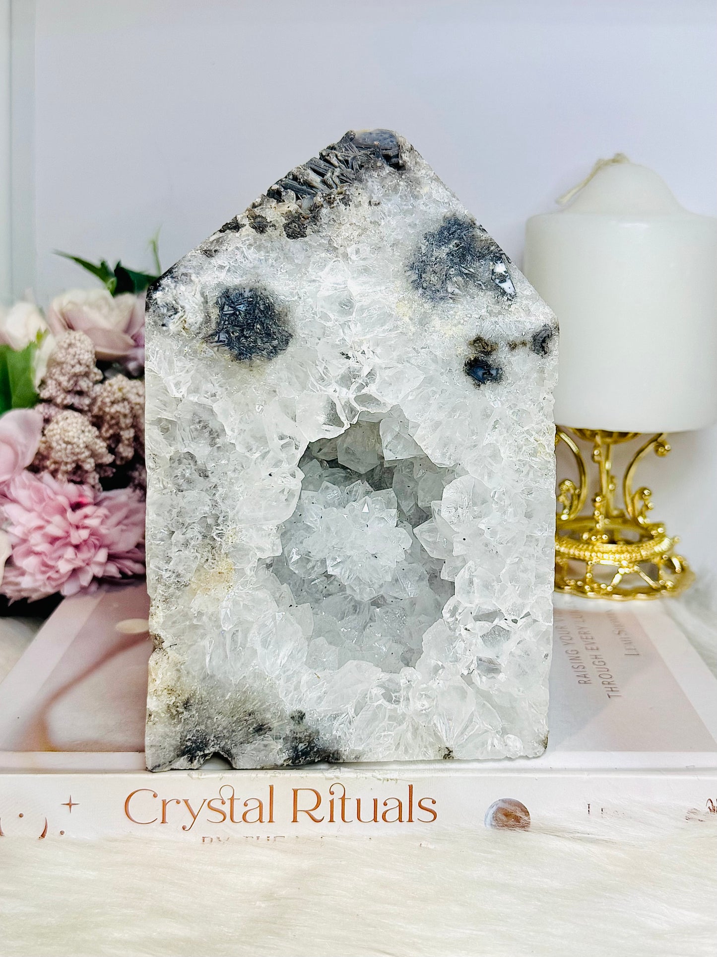 Huge Druzy Agate Freeform | Tower 16.5cm 1.8KG