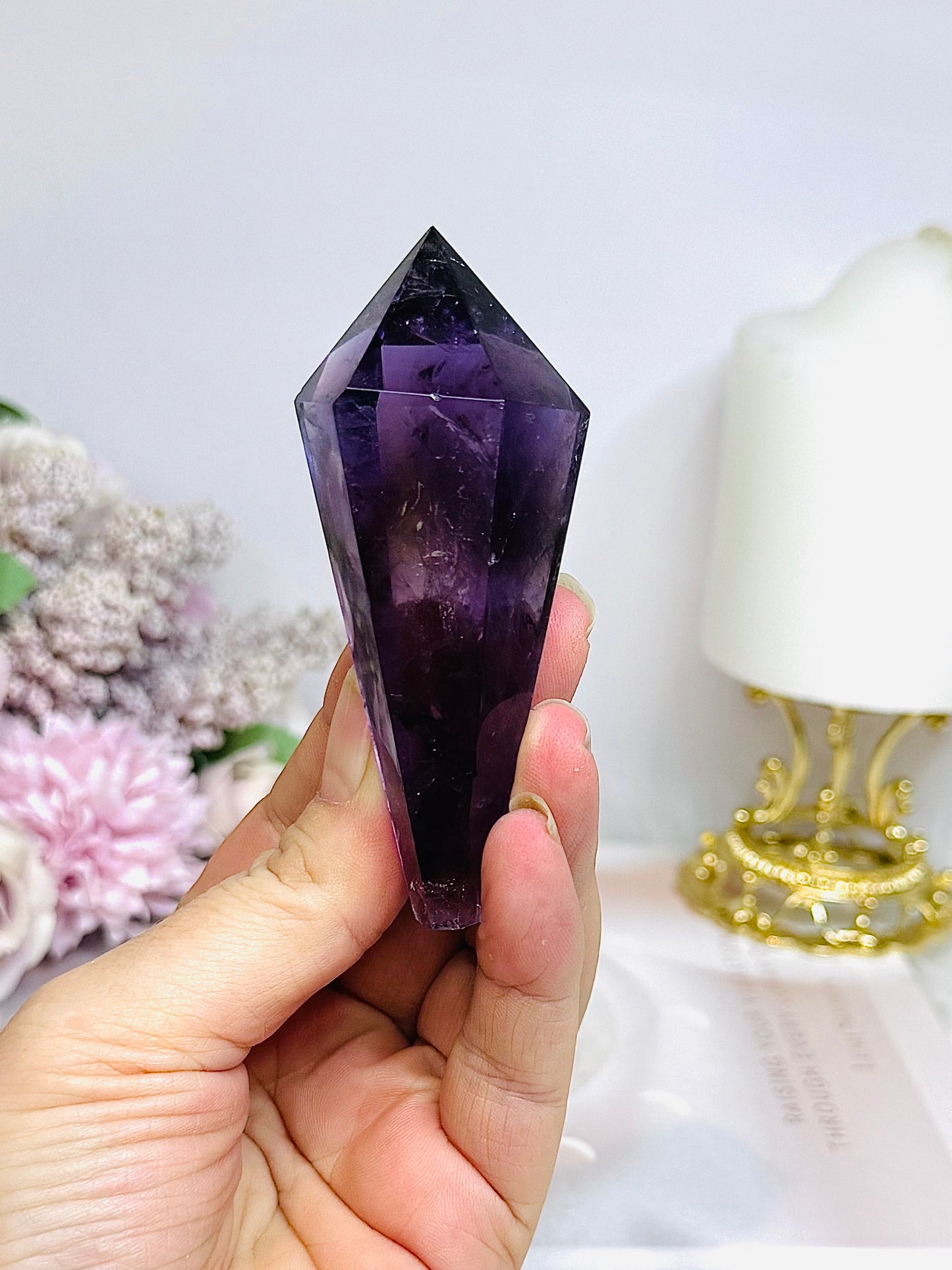 High Grade Amethyst Vogel 9cm