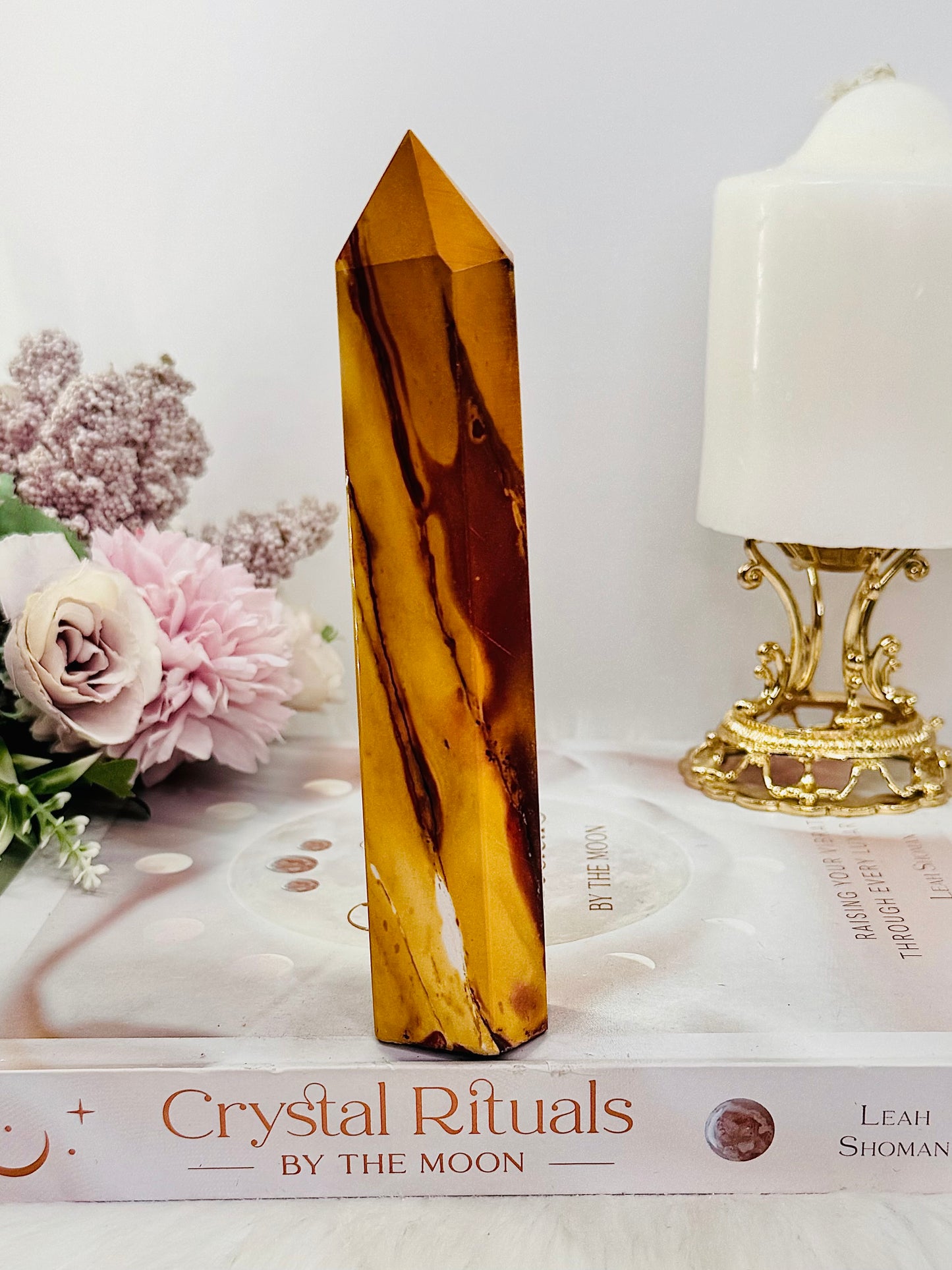 Gorgeous Natural Mookaite Tower 14.5cm