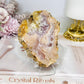 Natural Pink Amethyst Slab on Stand 10cm 166g