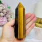 Large Tigers Eye Tower 12.5cm 263g