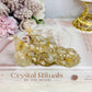 Flower Agate Resin Dragon 9cm