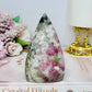 Pink Tourmaline Carved Freeform | Flame 10cm