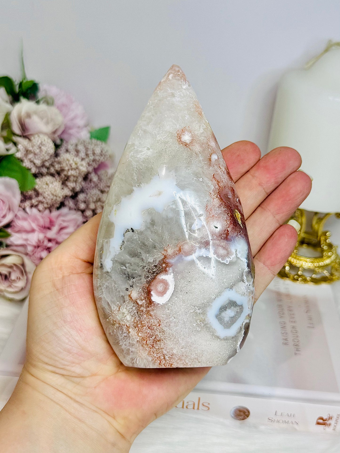 Large Pink Amethyst Freeform | Flame 605g 13.5cm