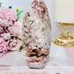 Large Pink Amethyst Druzy Freeform From Brazil 13.5cm 458grams