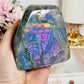 Absolutely Stunning 478gram Labradorite Polished Freeform with Sensational Flash