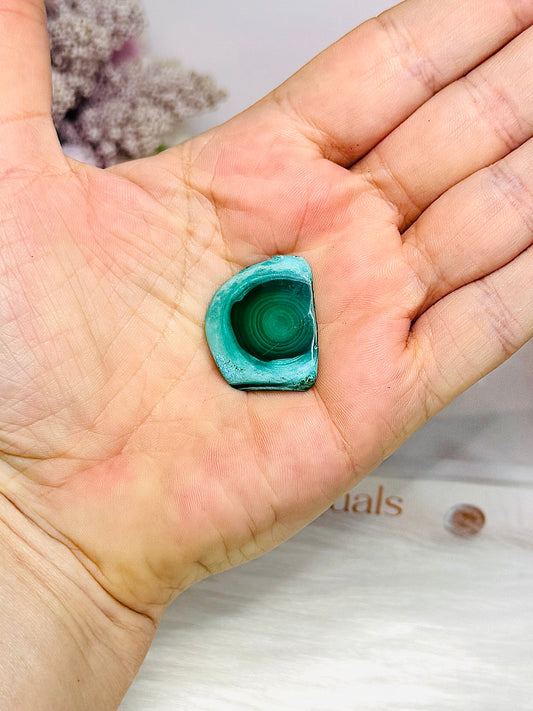 Small Natural Malachite Slab