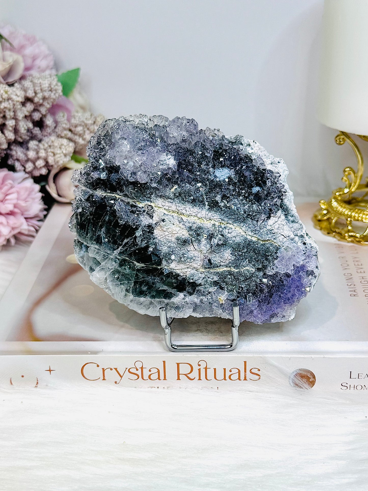 Natural Zeolite Slab on Stand 11.5cm