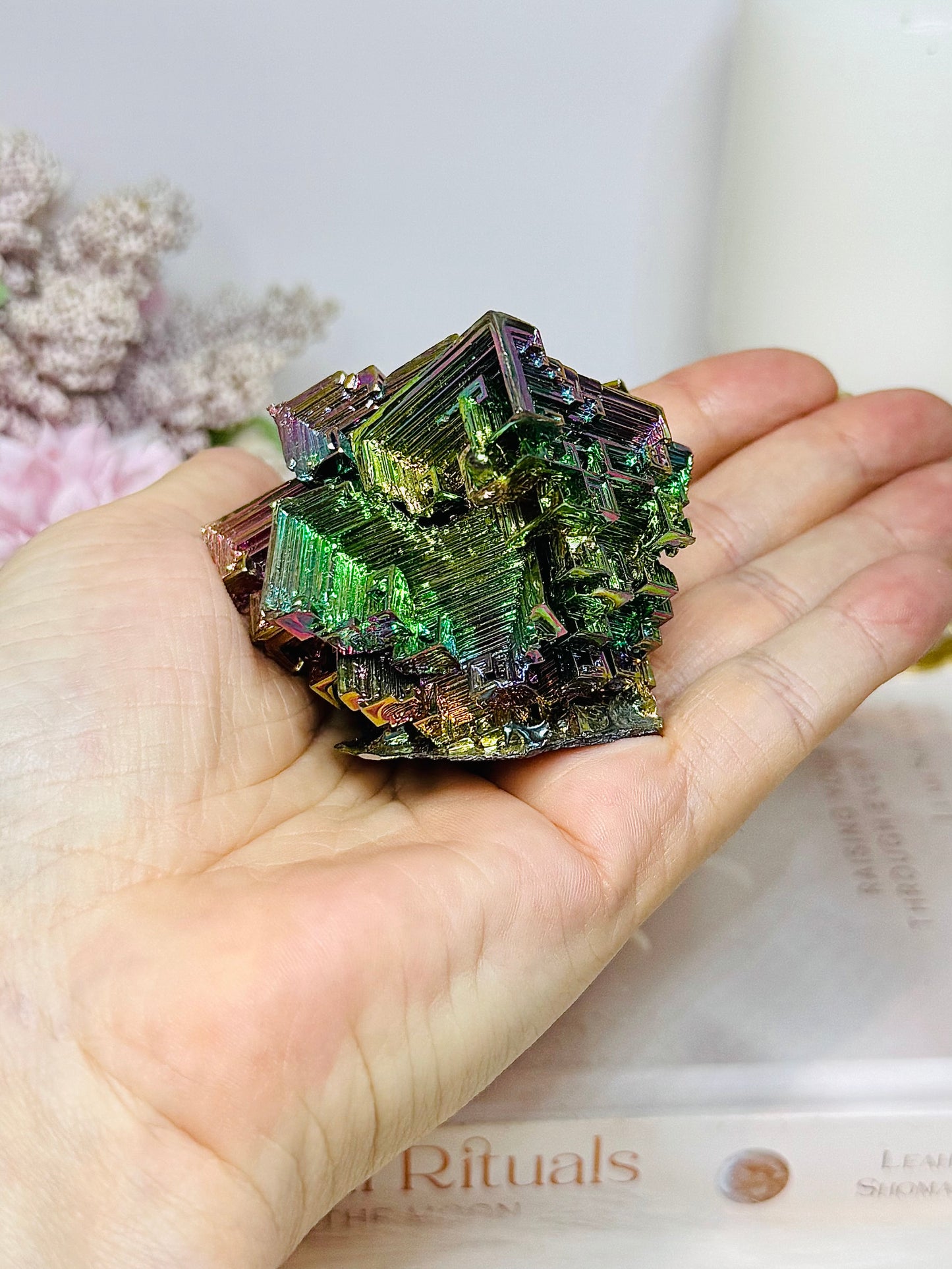 Rainbow Bismuth Specimen 171g