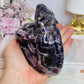 Large Chevron | Dream Amethyst Carved Lizard 11cm 793g