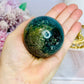 Green Ocean Jasper Sphere on Stand 255g