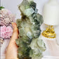 Large Green Cubed Fluorite Specimen 15cm 503g