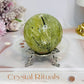 Prehnite Sphere On Stand 294g