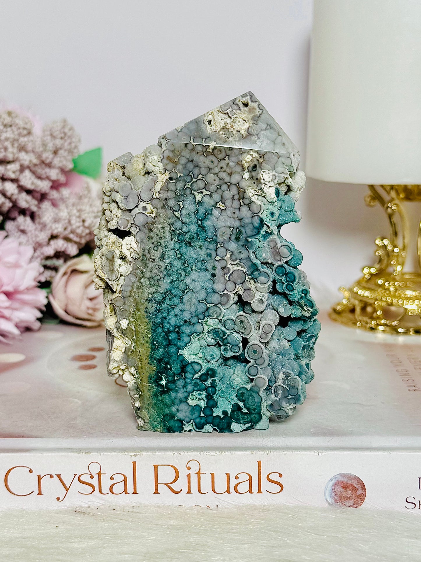 Natural Large Grape Agate Freeform | Tower 259g 10cm