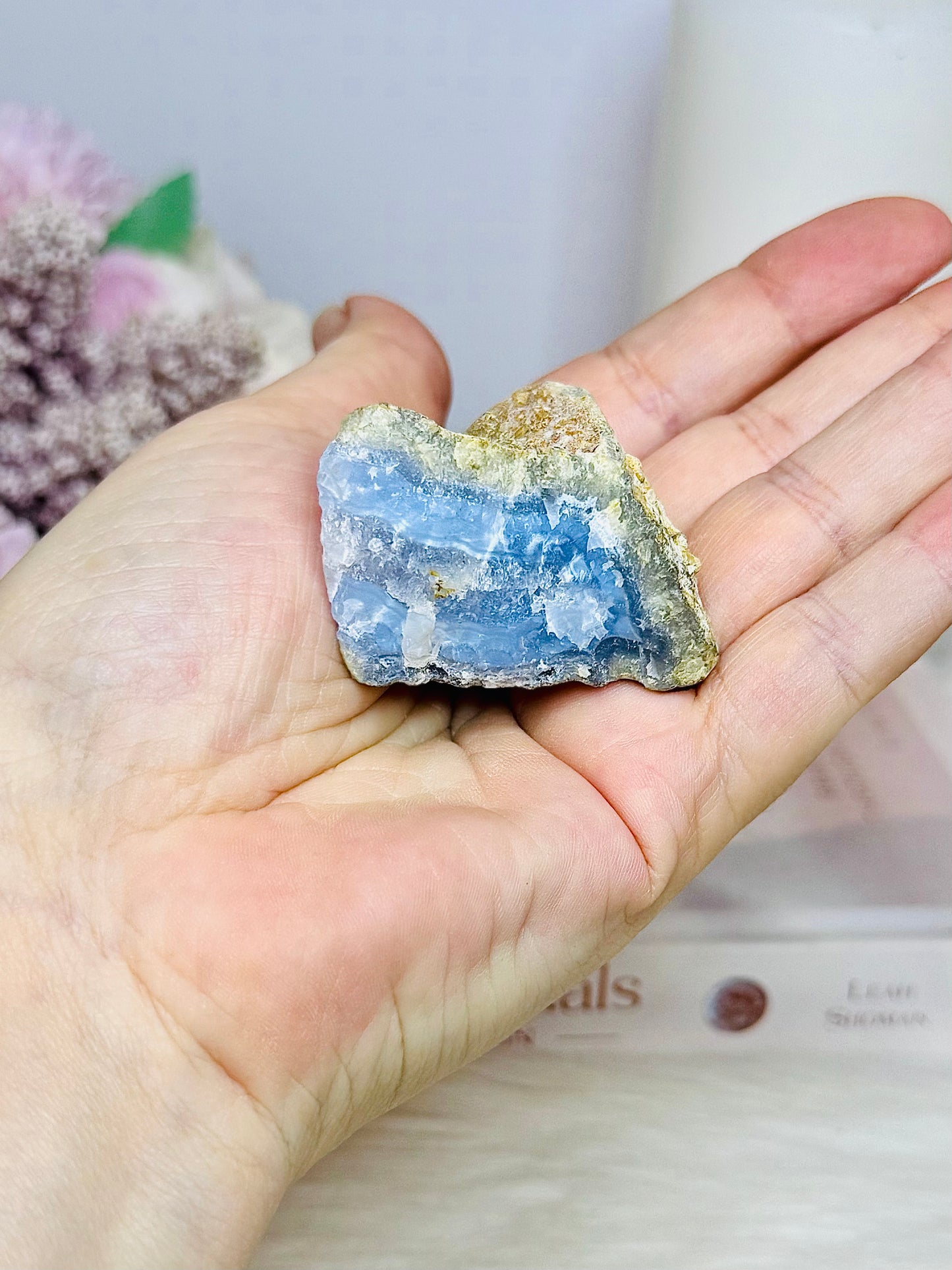 Natural Blue Lace Agate Specimen 5cm