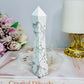 Howlite Carved Tower 12.5cm