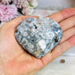 Orbicular Ocean Jasper Puffy Heart 7cm