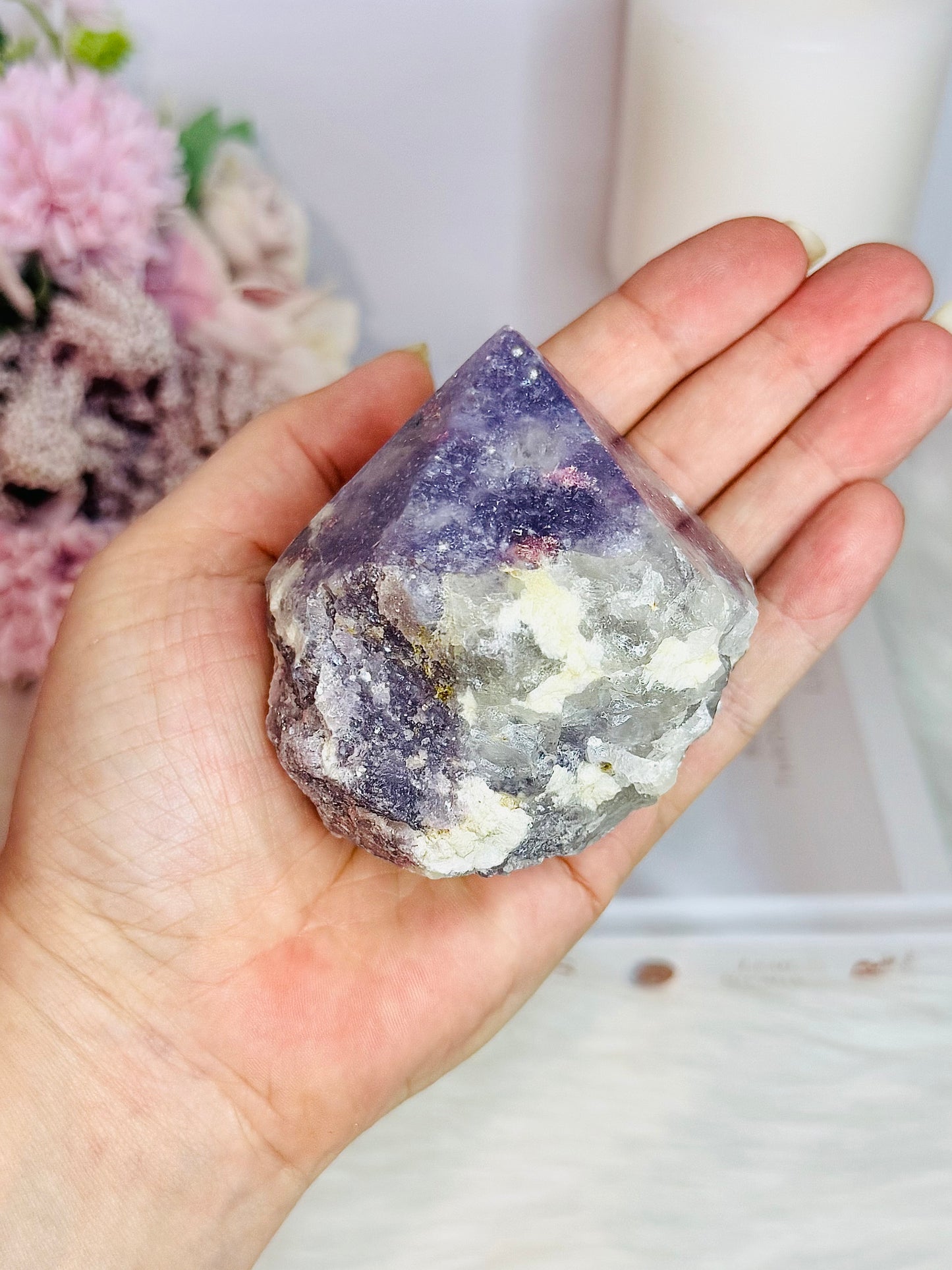 Beautiful Chunky Pegmatite | Unicorn Stone Point 7cm