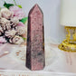 Strawberry Quartz High Grade Tower 12cm