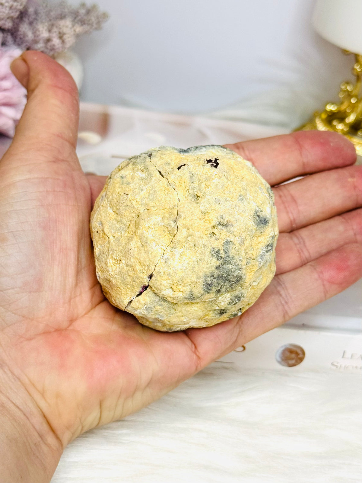 Aura Druzy Moroccan Geode (dyed) 193g
