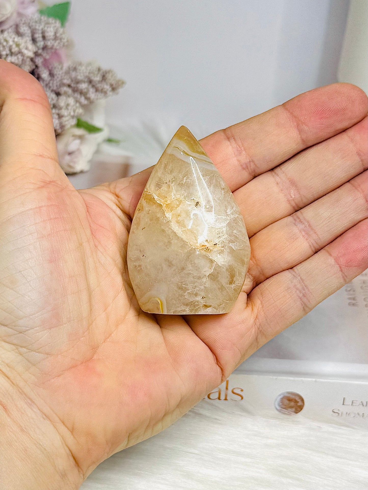 Agate Small Flame 6cm
