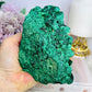 High Grade Velvet Botryoidal Malachite Natural Specimen on Stand 882g 15cm