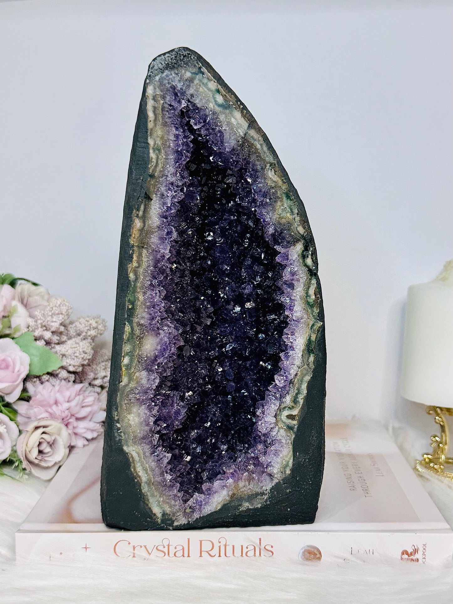 Hugh High Grade Amethyst Cathedral 3KG 23cm From Brazil