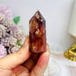 Small High Grade Fire Quartz Tower 5.5cm