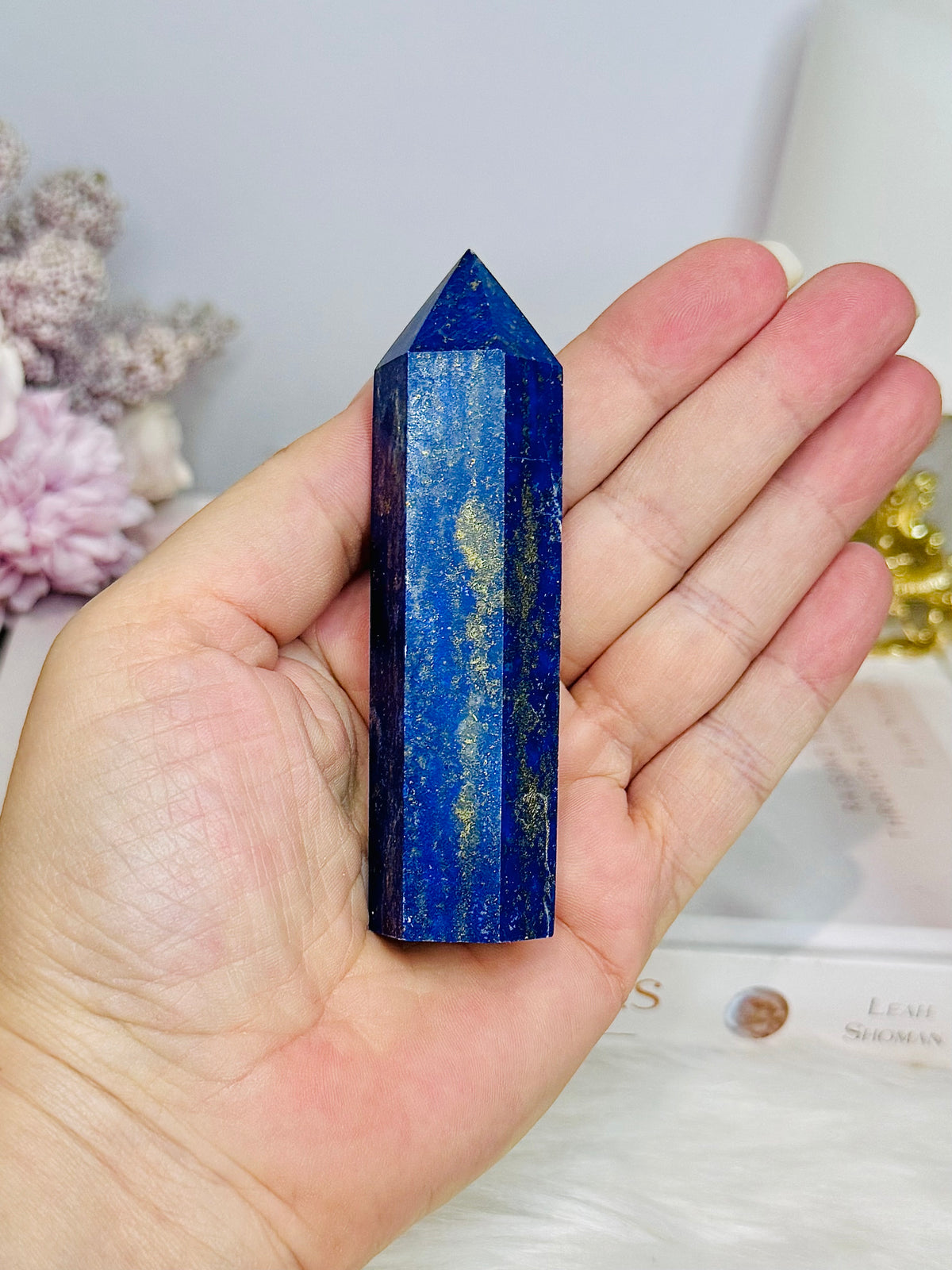 High Grade Lapis Lazuli Tower 9.5cm