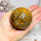 Brecciated Jasper Druzy Sphere on Stand 340g