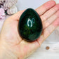 Large Bloodstone Egg on Stand 229g