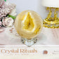 Druzy Agate Sphere on Stand 320g