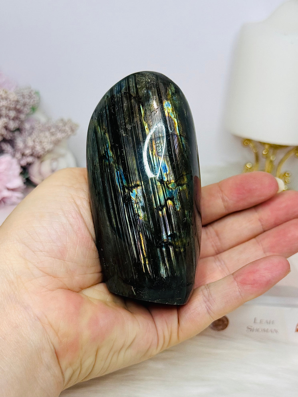 Purple Flash Labradorite Freeform 10cm 287g