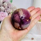 Large Mookaite Jasper Sphere on Stand 347g