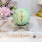 Rare Large Inca Turquoise Sphere on Stand 236g