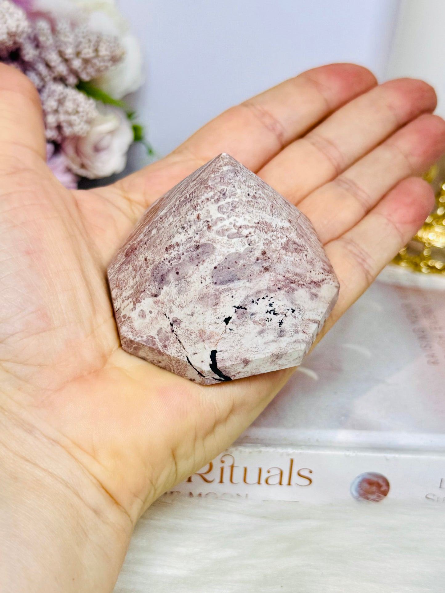 Picture Jasper Freeform Pyramid 148g