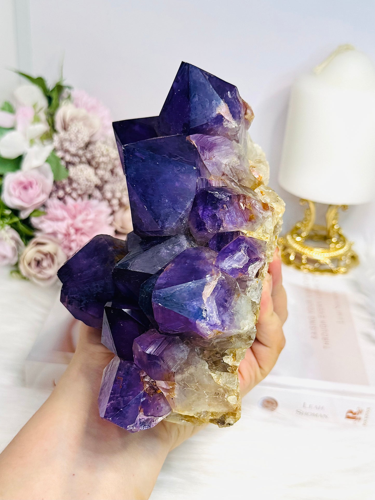 Large Natural Amethyst Cluster 1.5KG