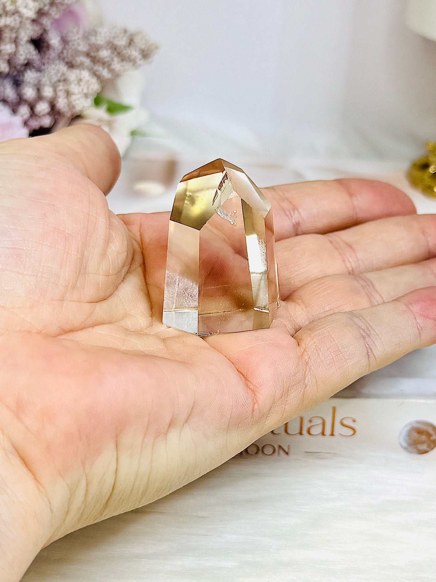 Natural Citrine Tower 4cm