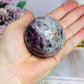 Pink Tourmaline Sphere on Stand 224g