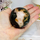 Red Moss Agate Druzy Sphere on Stand 280g