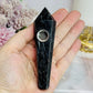 Astrophyllite Carved Smoking Pipe 11cm