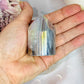 Gorgeous 6cm Angel Aura Druzy Agate Cylinder | Tower