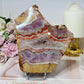 Large Natural Crazy Lace Amethyst Slab 16cm 430g