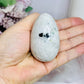 Rainbow Moonstone Carved Egg on Stand 6cm